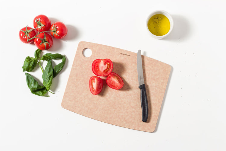 Epicurean Kitchen Series Cutting Board paired with a Victorinox Swiss Classic Paring Knife