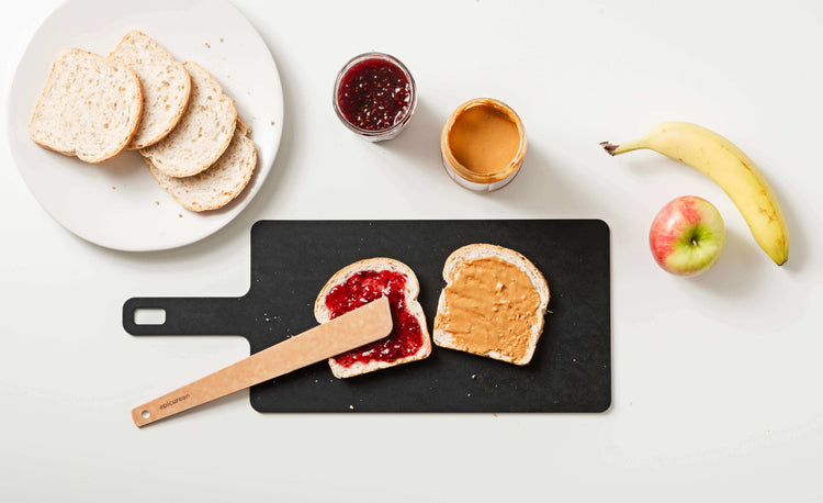 Epicurean Cool Tool in Natural being used to create an epic PB&J